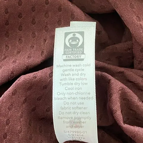 Athleta maroon burgundy racerback tank M - Picture 11 of 13